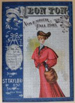 Image of the puzzle 1000, Piatnik, Bon Ton Magazine Cover 1903, Complete, Picture of the puzzle