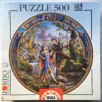 Image of the puzzle 500, Educa, Robin and Marian, Factory Sealed, Picture of the puzzle