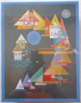 Image of the puzzle 1000, Impronte Edizioni, Points in the Curve, by Wassily Kandinsky, Factory Sealed, Picture of the box