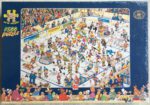 Image of the puzzle 1500, Jumbo, Ice Hockey, Jan van Haasteren, Factory Sealed, Picture of the box