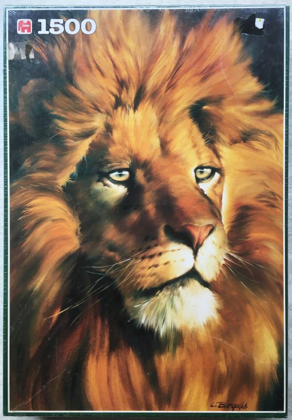 Image of the puzzle 1500, Jumbo, The King, by Lluís Bargalló, Factory Sealed, Picture of the box