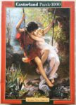 Image of the puzzle 1000, Castorland, Springtime, by Pierre-Auguste Cot, Factory Sealed, Picture of the box