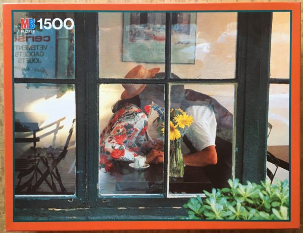Image of the puzzle 1500, MB, The Kiss, by Frédéric Rolland, Complete, Picture of the box