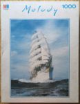 Image of the puzzle 1000, MB, Sailing Ship, Complete, Picture of the box