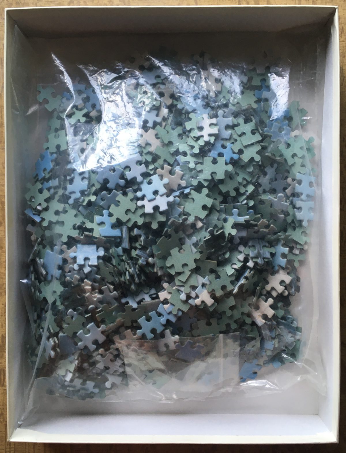1000, MB, Sailing Ship, Complete, 2023-12-20 Image of the puzzle 1000, MB, Sailing Ship, Complete, Picture of the bag