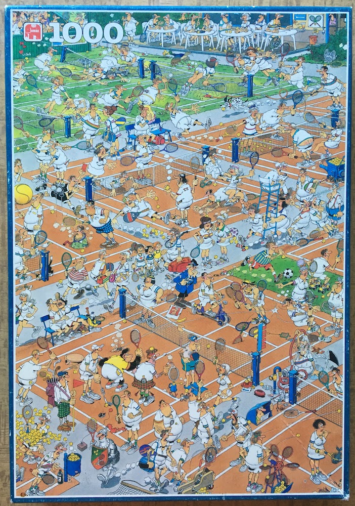 1000, Jumbo, Tennis, Haasteeren Rare Puzzles