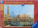 Image of the puzzle 1000, Ravensburger, St. Mark and the Ducal Palace, Venice, by Canaletto, Complete, Picture of the box