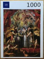 Image of the puzzle 1000, Lais, The Exchange of Princesses, by Peter Paul Rubens, Complete, Picture of the box