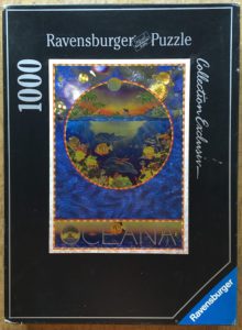 Image of the puzzle 1000, Ravensburger, Oceana, by Richard Henson, Complete, Picture of the box