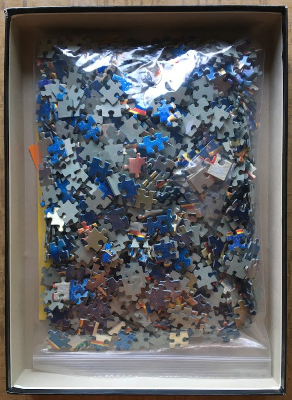 Image of the puzzle 1000, Ravensburger, Oceana, by Richard Henson, Complete, Picture of the bag