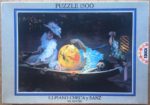 Image of the puzzle 1500, Educa, Carnival Eve, by Ulpiano Checa y Sanz, Incomplete, Picture of the box