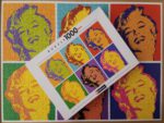 Image of the puzzle 1000, Nathan, Marilyn Façon Pop Art, Sam Shaw, Complete, Picture of the box