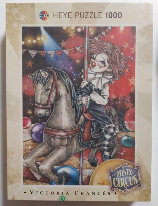 Image of the puzzle 1000, Heye, Carousel, Victoria Francés, Factory Sealed, Picture of the box