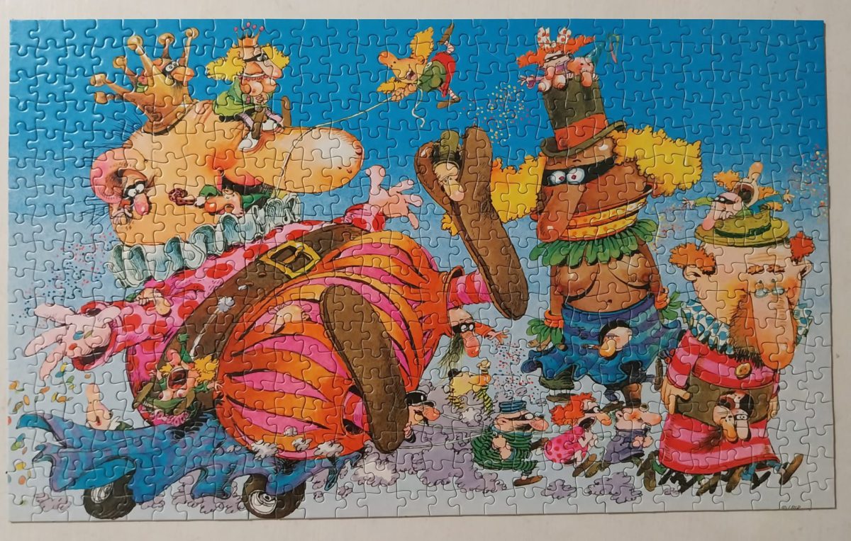 Image of the puzzle 500, Heye, Carneval in Rio, Jean-Jacques Loup, Complete, Picture of the puzzle