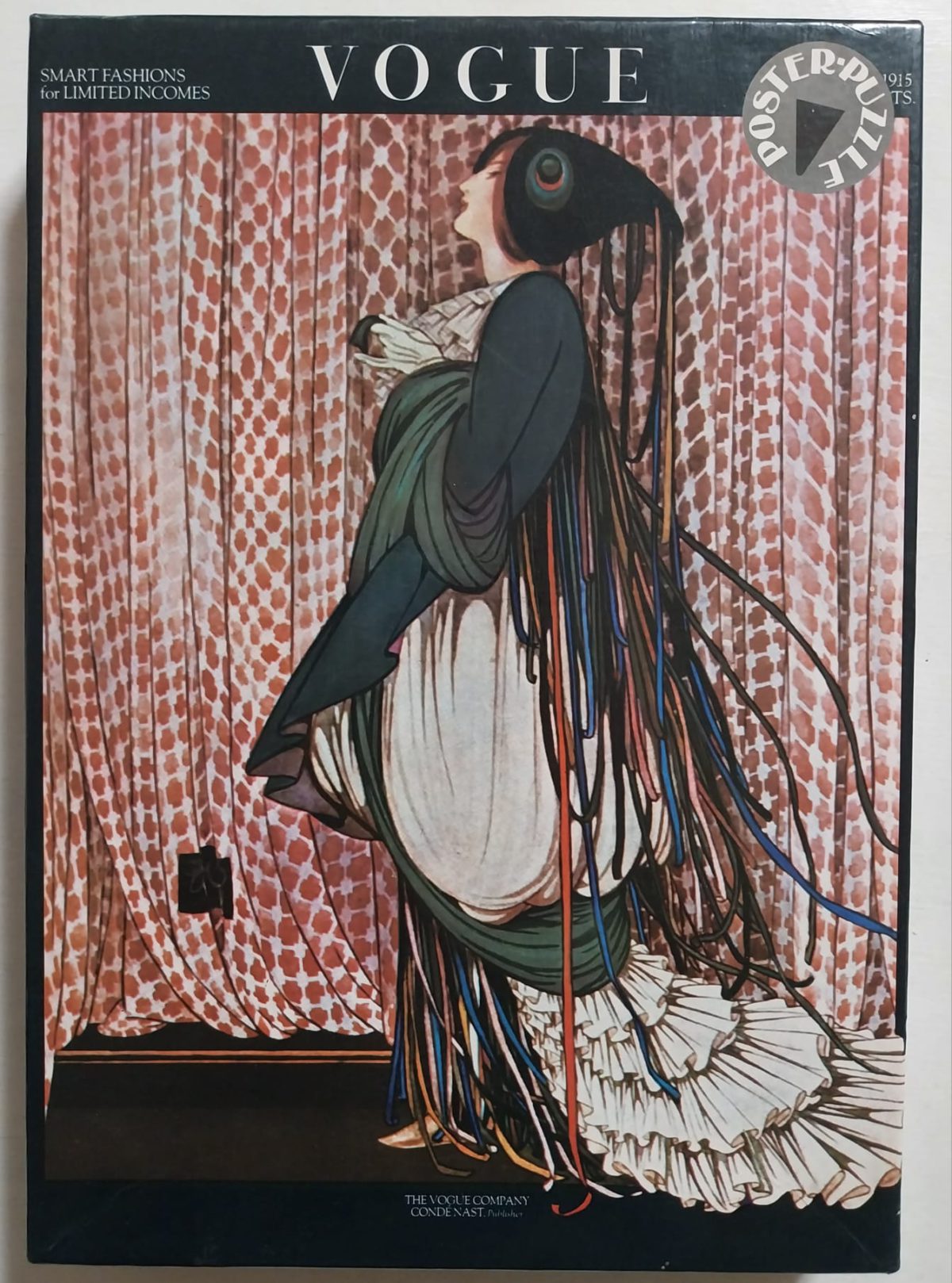 500, International Team, Vogue, George Wolfe Plank, Complete, Listed by Vanesa Image of the puzzle 500, International Team, Vogue, George Wolfe Plank, Complete, Picture of the box