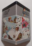 Image of the puzzle 500, Heye, Happy Skiing, by Jean-Jacques Loup, Complete, Picture of the box