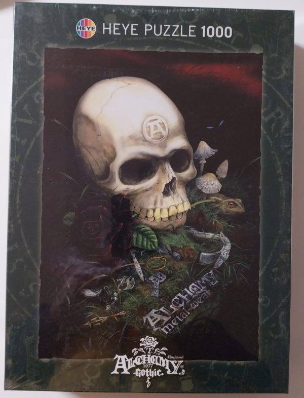 Image of the puzzle 1000, Heye, Rose, Alchemy Gothic, Factory Sealed, Picture of the box