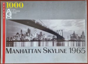 Image of the puzzle 1000, Nuova Arti Grafiche Ricordi, Manhattan Skyline 1965, Picture of the box