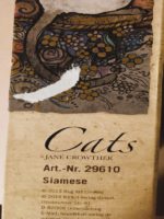Image of the puzzle 1000, Heye, Siamese, Jane Crowther, Complete, Detail of the box