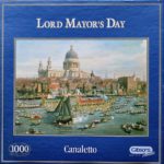 Image of the puzzle 1000, Gibsons, Lord Mayor's Day, Canaletto, Complete, Picture of the box