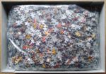 Image of the puzzle 9000, Ravensburger, Big World Map 1611, Pieter van den Keere, Sealed Bag, Picture of the bag