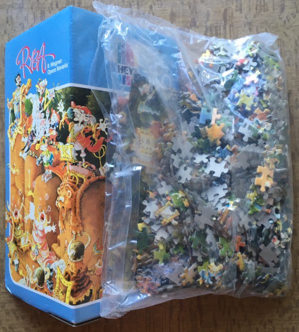 Image of the puzzle 750, Heye, R. Wagner: Opera Bavaria, by Michael Ryba, Sealed Bag, Picture of the bag
