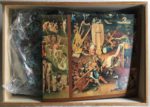 Image of the puzzle 10000, Educa, The Garden of Earthly Delights, Bosch, Sealed Bag, Picture of the contents