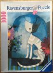 Image of the puzzle 1000, Ravensburger, The Cat, by Rosina Wachtmeister, Complete, Picture of the box
