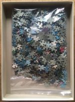 Image of the puzzle 1000, Ravensburger, The Cat, by Rosina Wachtmeister, Complete, Picture of the bag