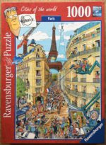 Image of the puzzle 1000, Ravensburger, Paris, by Frans Le Roux, Complete, Picture of the box