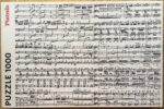 Image of the puzzle 1000, Piatnik, Musical Notes, Complete, Picture of the box