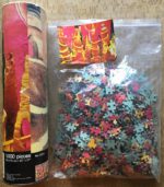 Image of the puzzle 1000, Playfair, Party Puzzle 3203, by Guillermo Mordillo, Complete, Picture of the bag