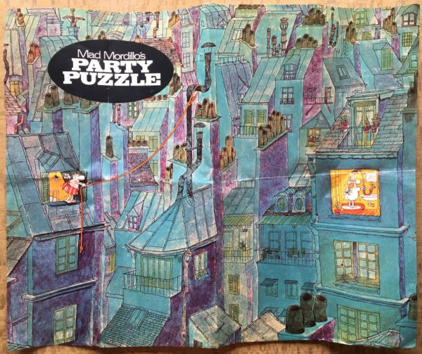 Image of the puzzle 1000, Playfair, Party Puzzle 3215, Guillermo Mordillo, Complete, Picture of the poster