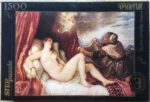 Image of the puzzle 1500, Step, Danae, Titian, Complete, Picture of the box