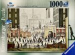Image of the puzzle 1000, Ravensburger, Coming from the Mill, by Laurence Stephen Lowry, Sealed Bag, Picture of the box