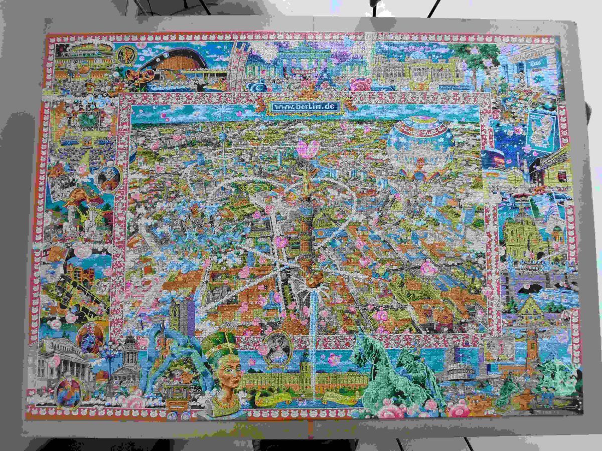 Image of the puzzle 8000, Heye, Berlin, Michael Ryba, Complete, Picture of the puzzle