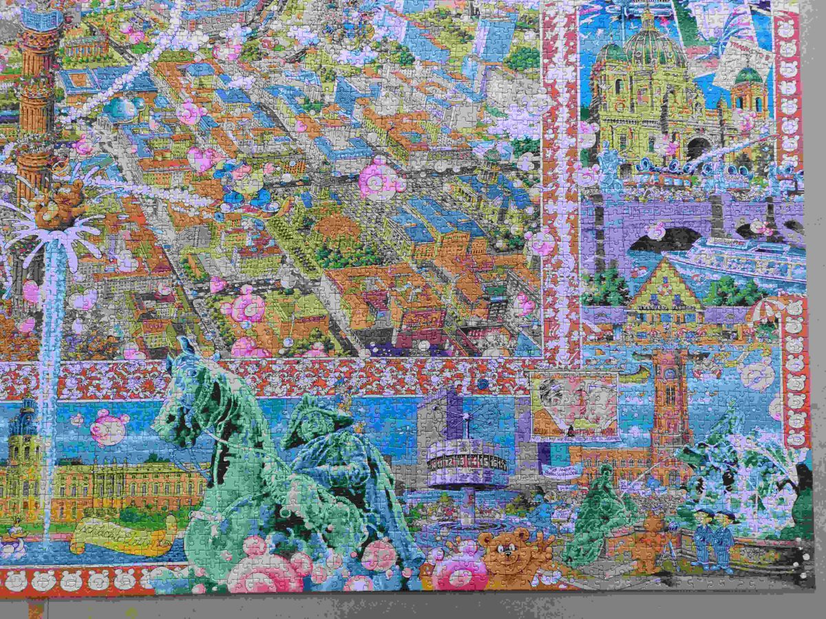 Image of the puzzle 8000, Heye, Berlin, Michael Ryba, Complete, Picture of the puzzle