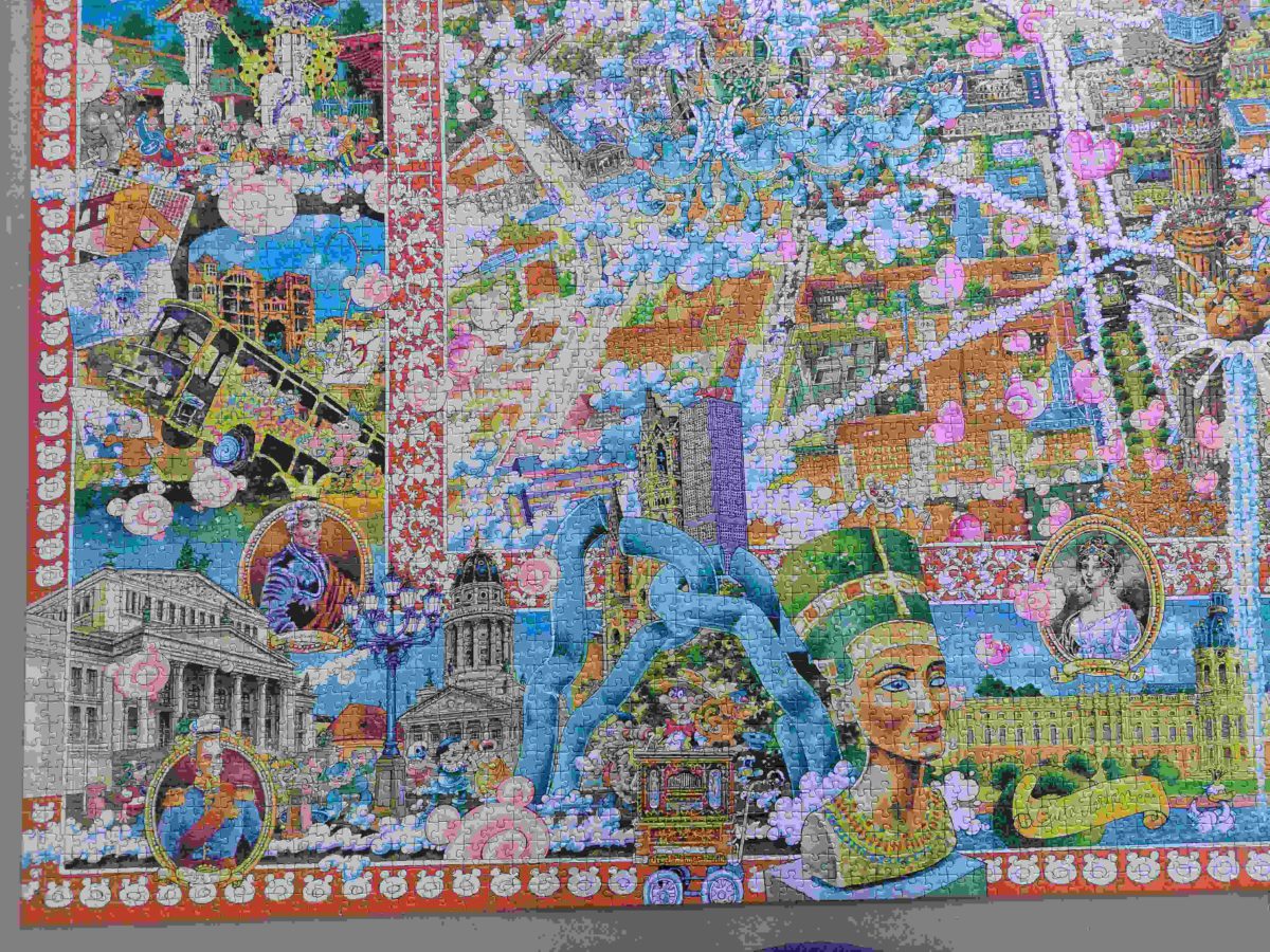 Image of the puzzle 8000, Heye, Berlin, Michael Ryba, Complete, Picture of the puzzle