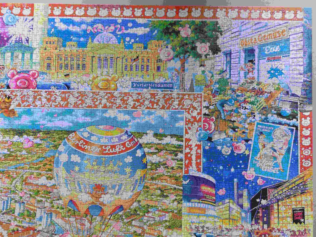 Image of the puzzle 8000, Heye, Berlin, Michael Ryba, Complete, Picture of the puzzle