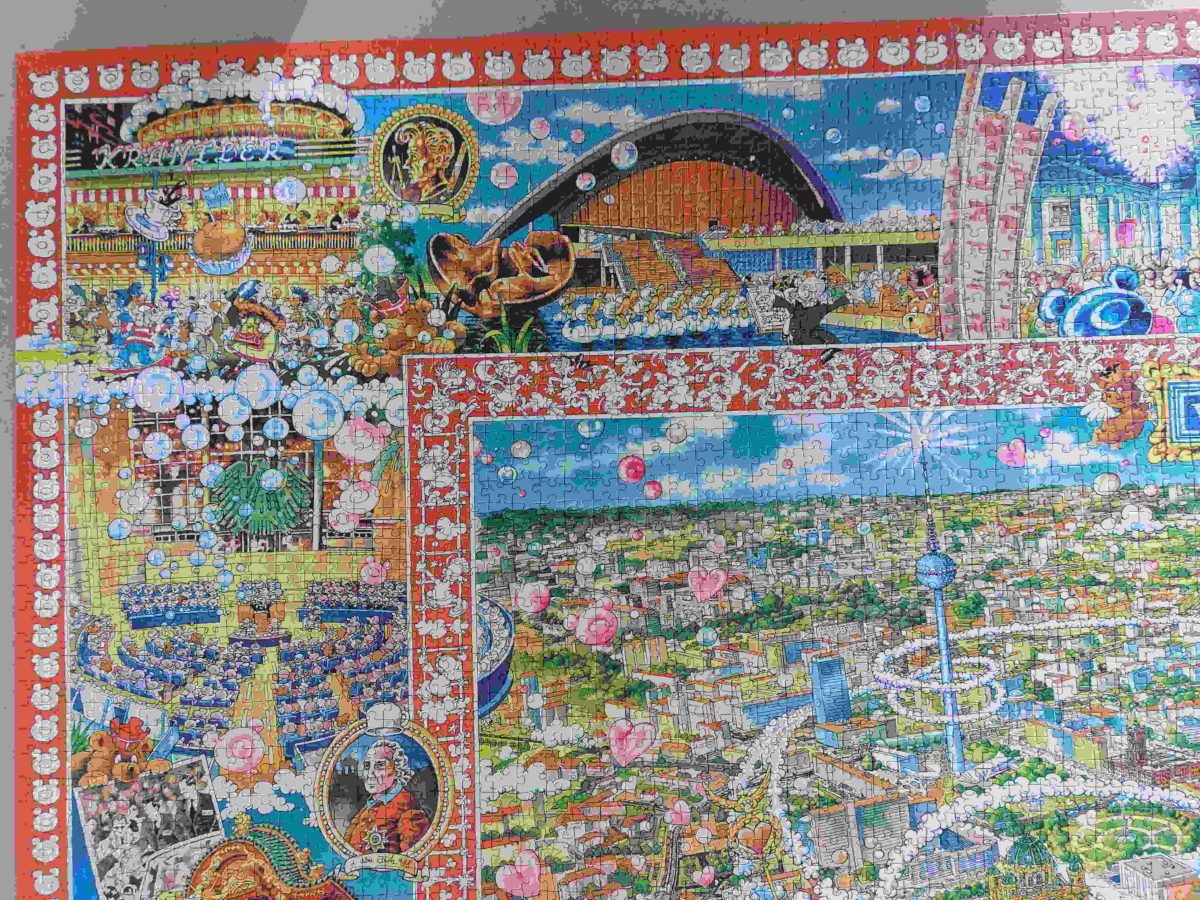 Image of the puzzle 8000, Heye, Berlin, Michael Ryba, Complete, Picture of the puzzle