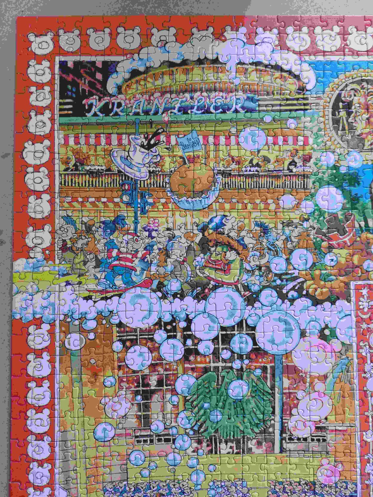 Image of the puzzle 8000, Heye, Berlin, Michael Ryba, Complete, Picture of the puzzle