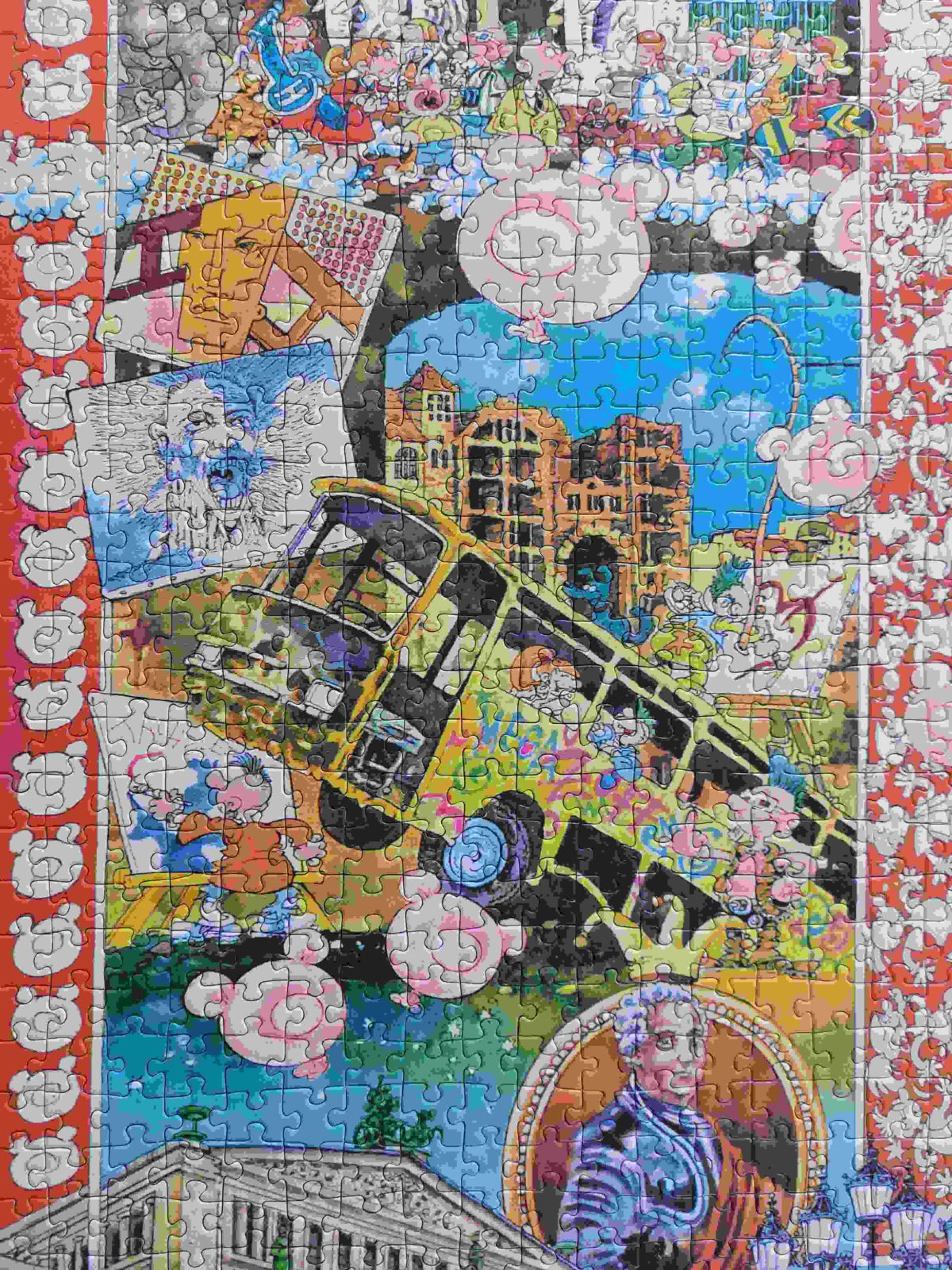 Image of the puzzle 8000, Heye, Berlin, Michael Ryba, Complete, Picture of the puzzle