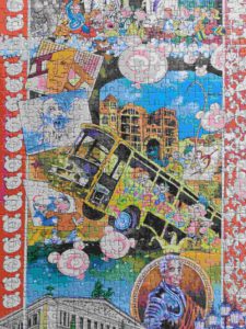 Image of the puzzle 8000, Heye, Berlin, Michael Ryba, Complete, Picture of the puzzle