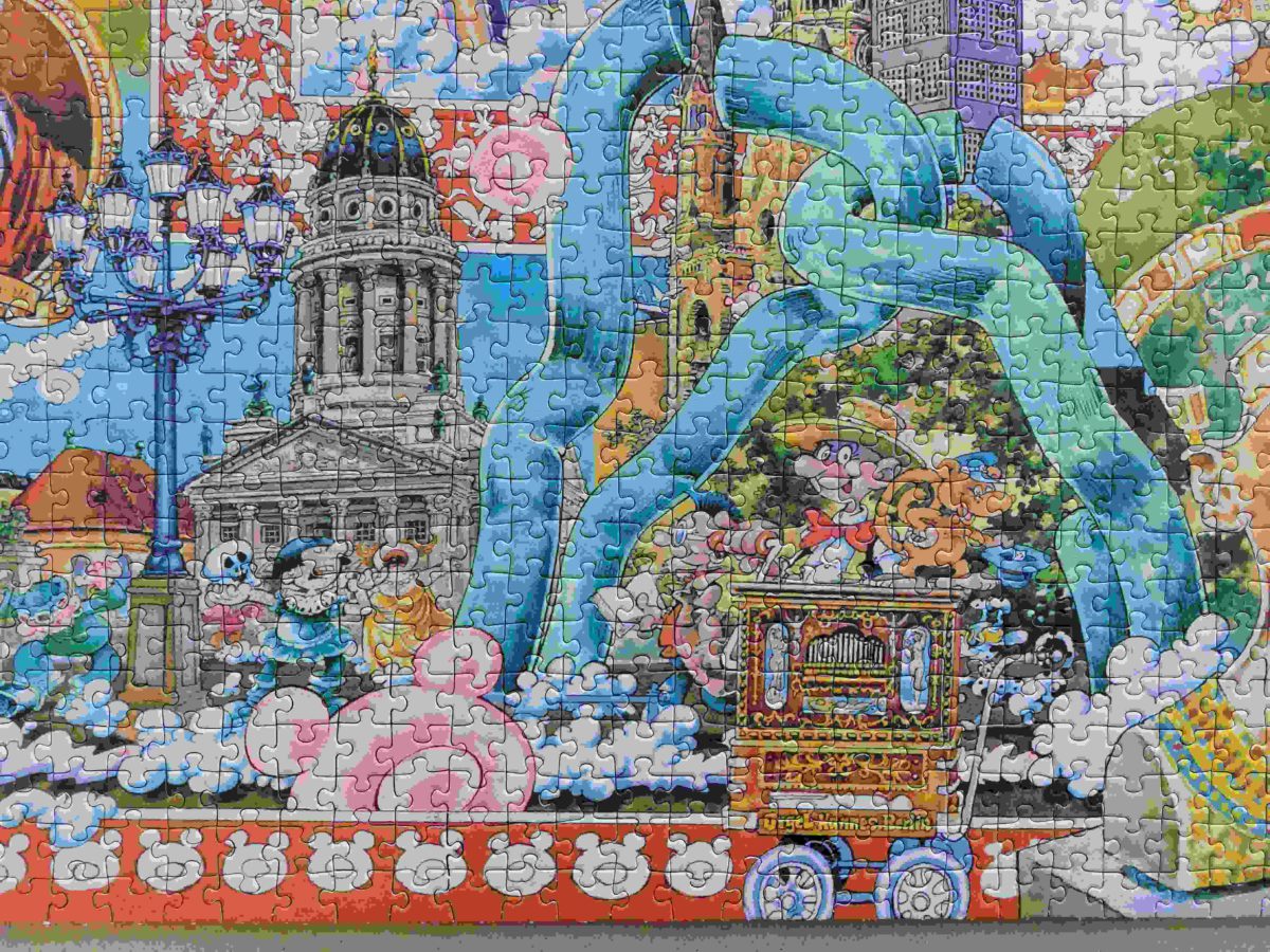 Image of the puzzle 8000, Heye, Berlin, Michael Ryba, Complete, Picture of the puzzle