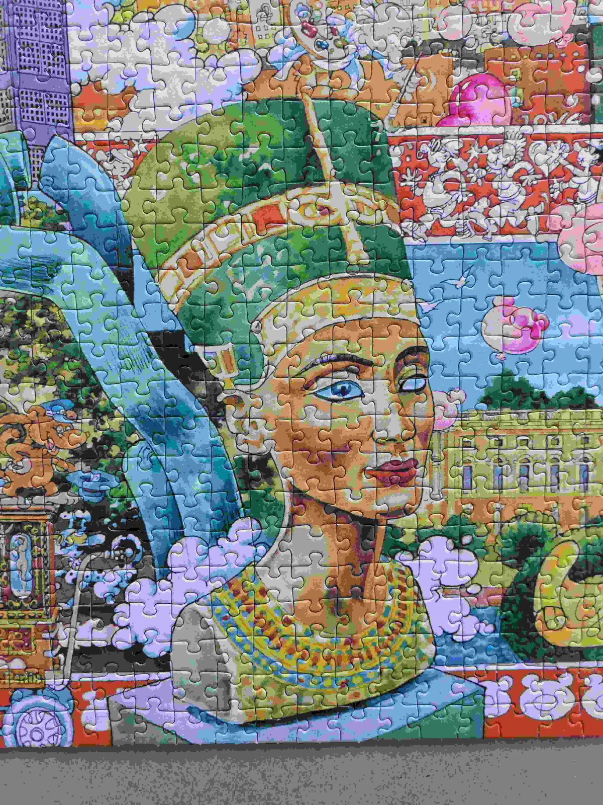 Image of the puzzle 8000, Heye, Berlin, Michael Ryba, Complete, Picture of the puzzle