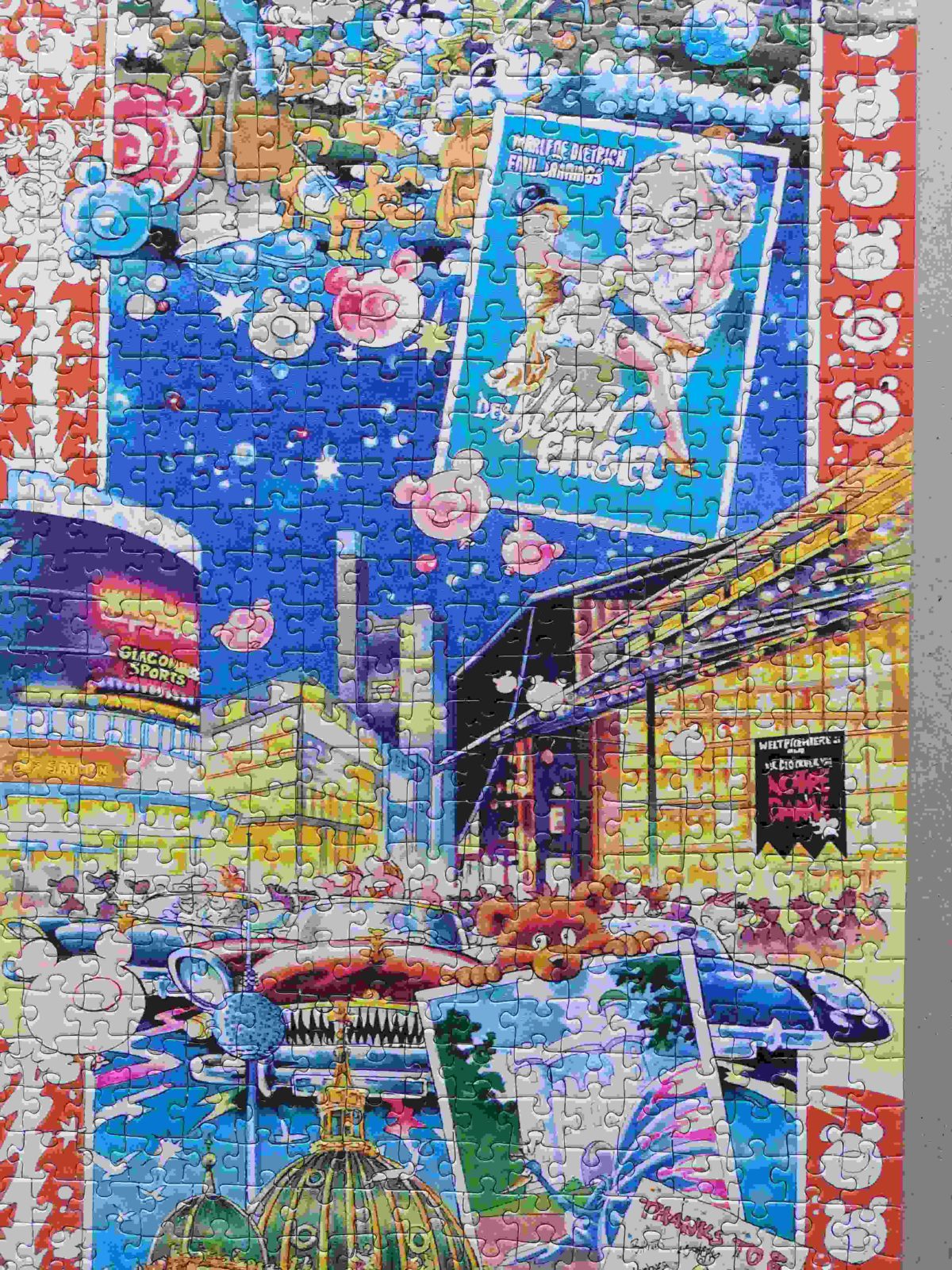 Image of the puzzle 8000, Heye, Berlin, Michael Ryba, Complete, Picture of the puzzle