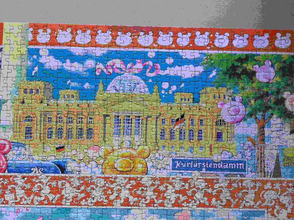 Image of the puzzle 8000, Heye, Berlin, Michael Ryba, Complete, Picture of the puzzle