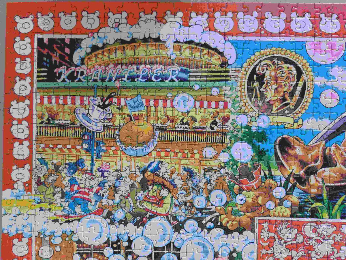 Image of the puzzle 8000, Heye, Berlin, Michael Ryba, Complete, Picture of the puzzle
