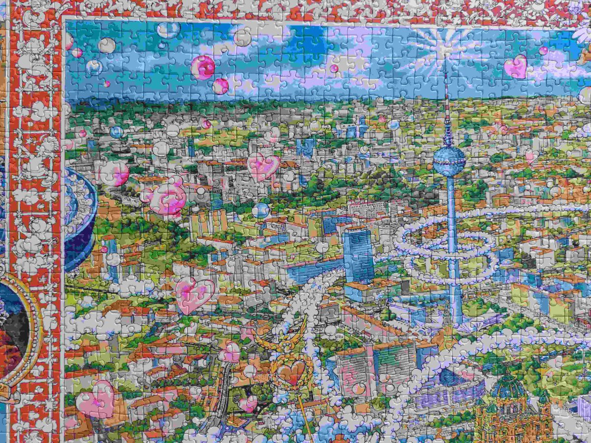 Image of the puzzle 8000, Heye, Berlin, Michael Ryba, Complete, Picture of the puzzle