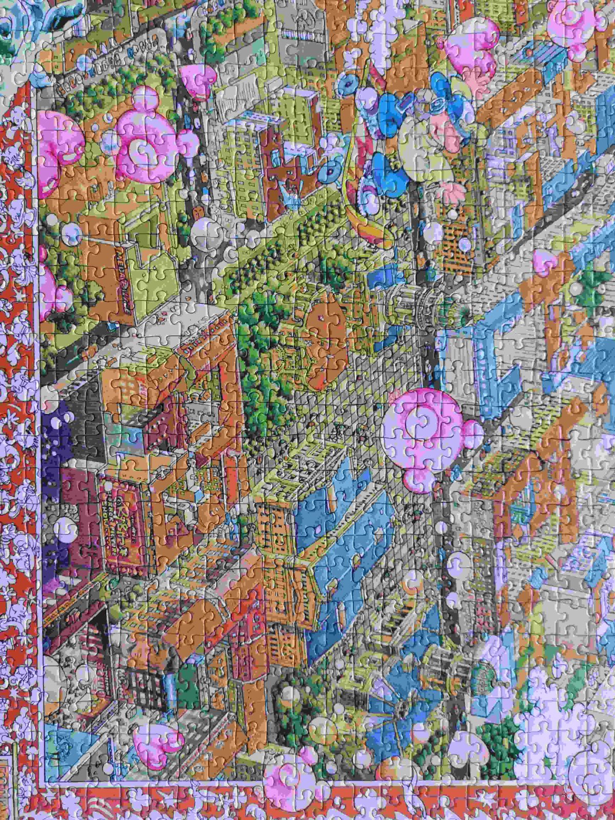 Image of the puzzle 8000, Heye, Berlin, Michael Ryba, Complete, Picture of the puzzle